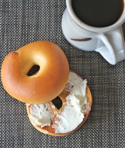 sourdough-bagel-cream-cheese wildyeast