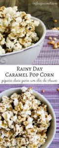 Rainy Day Caramel Popcorn {pipoca doce para um dia de chuva} | Inglês Gourmet