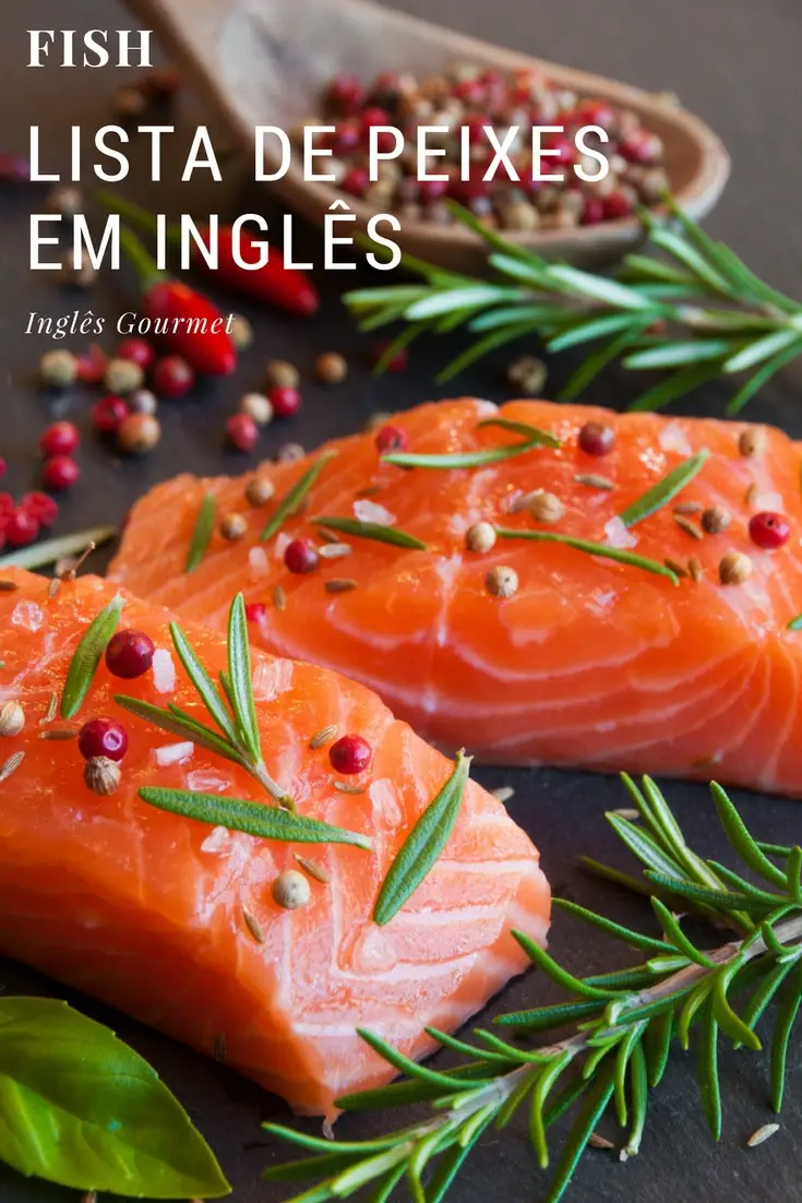 Fish - Lista de Peixes em Inglês - Inglês Gourmet