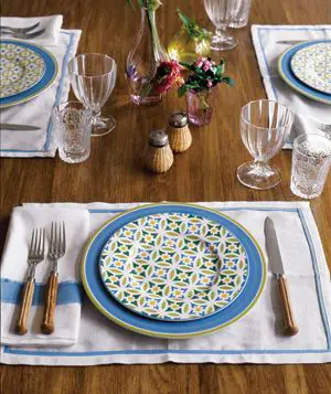 table setting - real simple