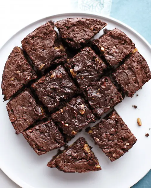 Slow-Cooker Triple Chocolate Brownies martha