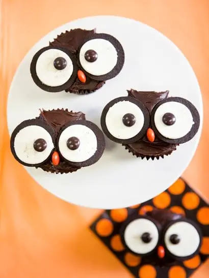 owlet cupcakes