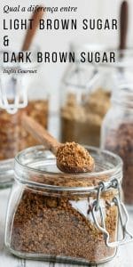 Qual a diferença entre Light Brown Sugar e Dark Brown Sugar | Inglês Gourmet