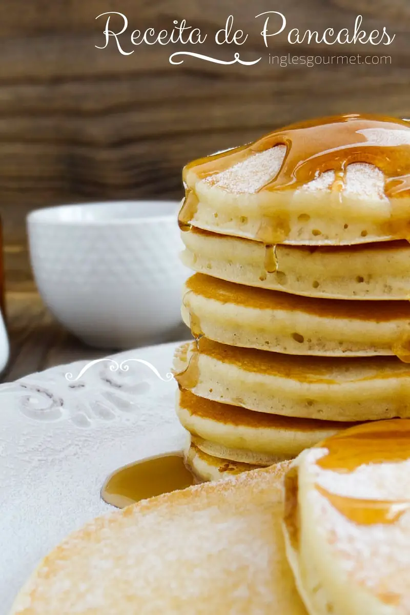 Receita de Pancakes | Inglês Gourmet