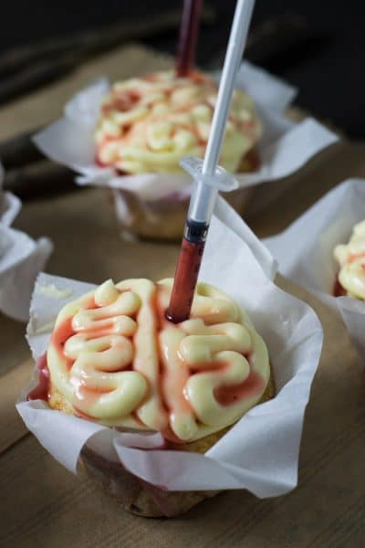 Cupcake de Cérebro | Inglês Gourmet