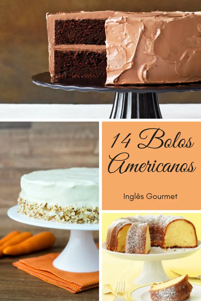 14 Bolos Americanos | Inglês Gourmet