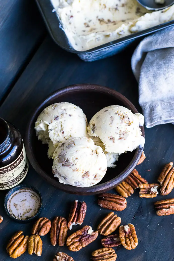 Receita de Butter Pecan Ice Cream | Inglês Gourmet