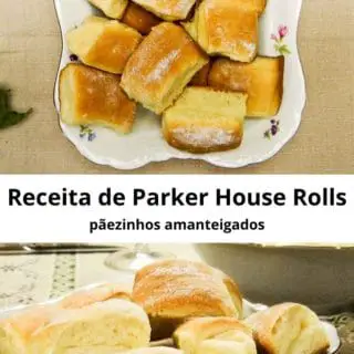 Receita de Parker House Rolls – pãezinhos amanteigados | Inglês Gourmet