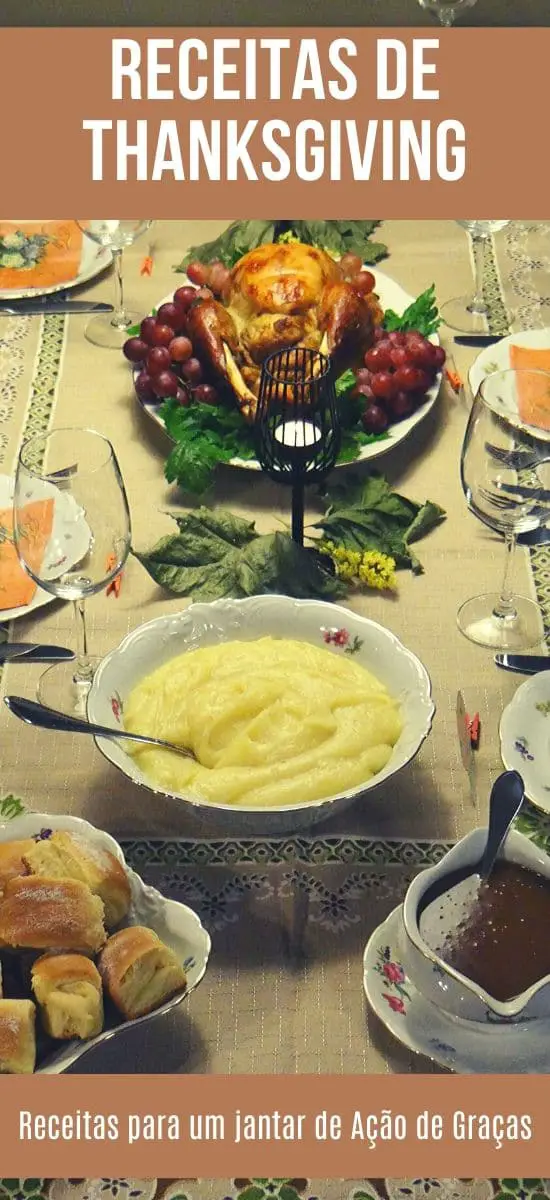 Receitas de Thanksgiving - Receitas para um jantar de Ação de Graças | Inglês Gourmet