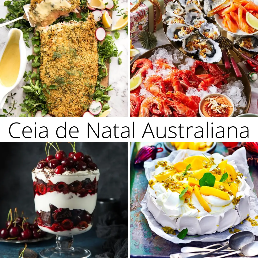 Ceia de Natal Australiana - Inglês Gourmet